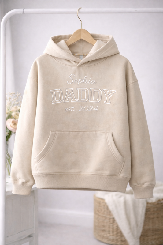 DADDY Hoodie (With textile choose)