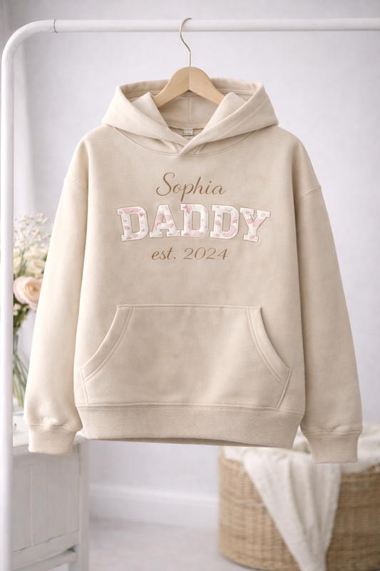 DADDY Hoodie (With textile choose)