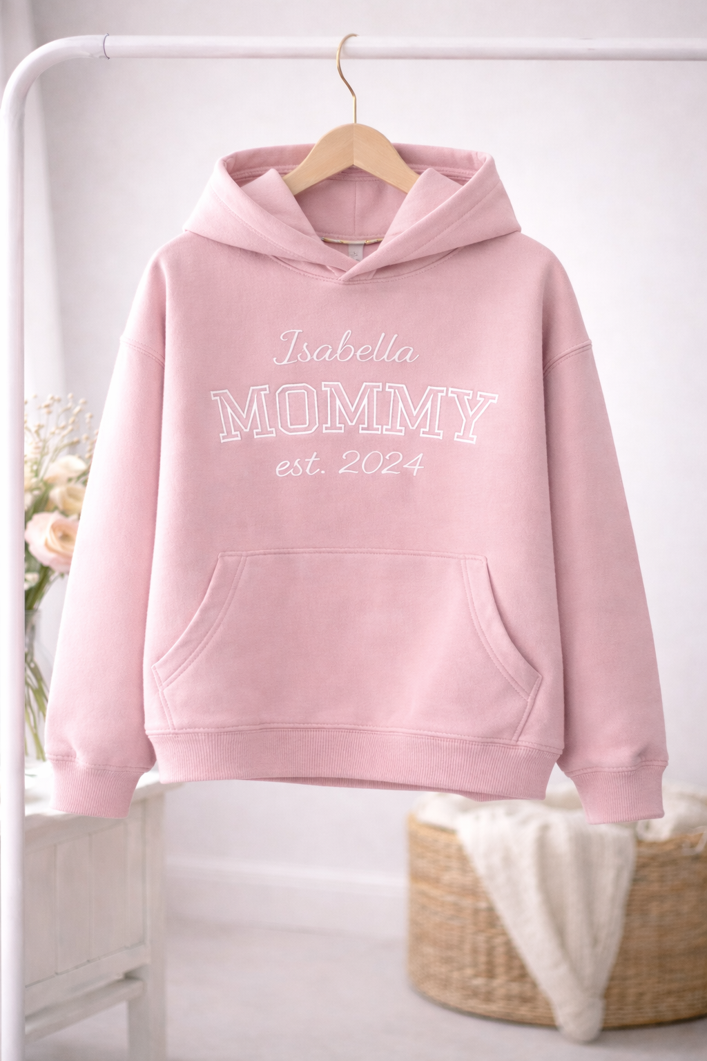 MOMMY Hoodie (with textile choose)