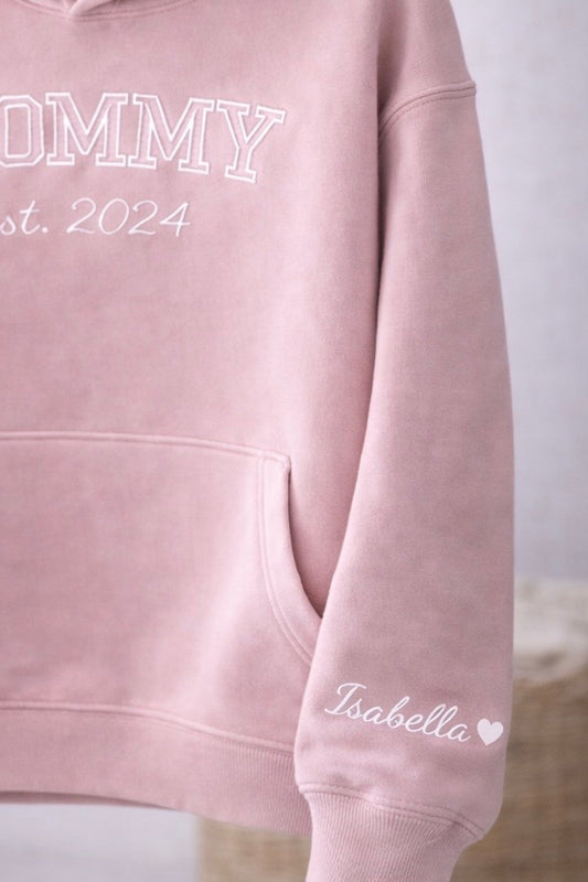 MOMMY Hoodie -Personilized sleeve