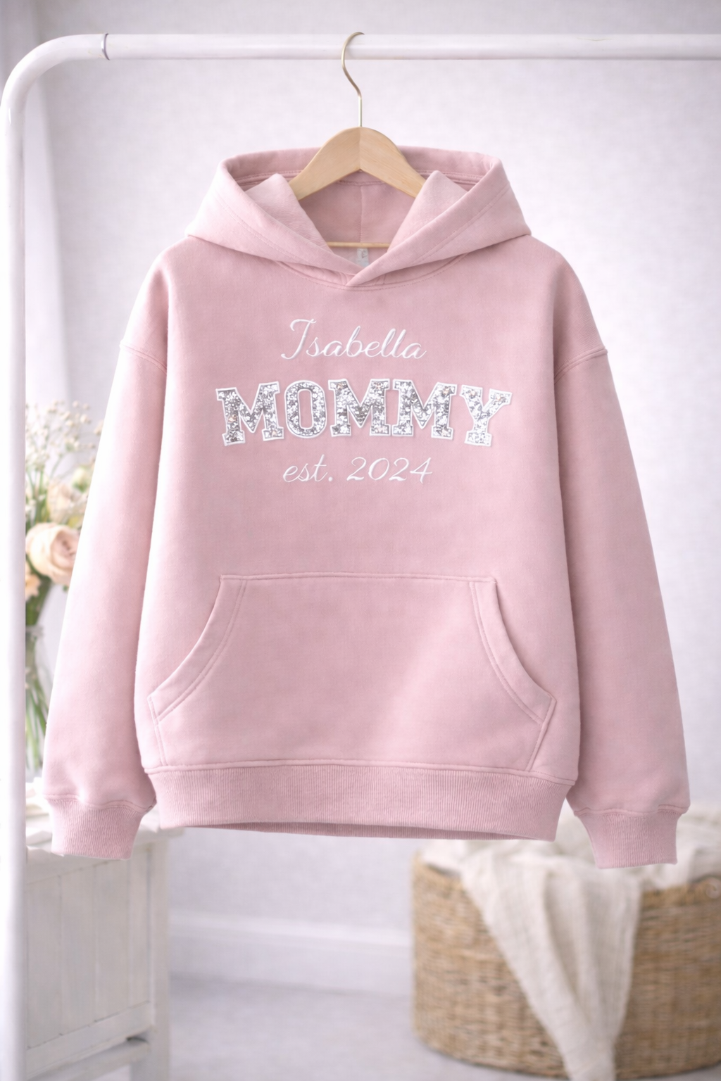 MOMMY Hoodie (with textile choose)